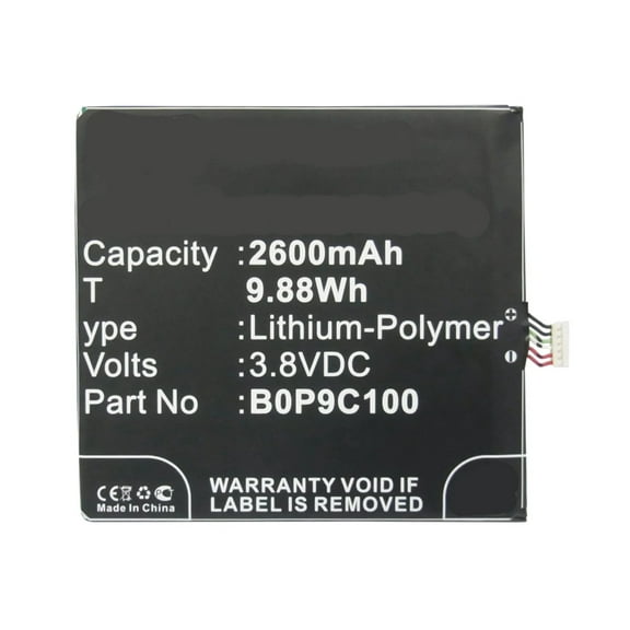Batteries N Accessories BNA-WB-P3803 Cell Phone Battery - Li-Pol, 3.8, 2600mAh, Ultra High Capacity Battery - Replacement for HTC 35H00220-00M, 35H00220-01M, B0P9C100 Battery