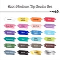 thumbnail image 5 of Apple Barrel Multi-Surface Paint Pens Studio Set, Medium Tip, 24 Piece, 5 of 20