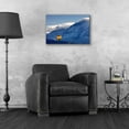 thumbnail image 4 of Epic Art 'Balloon Fiesta Snow' by Mike Jones, Acrylic Glass Wall Art, 24"x16", 4 of 8