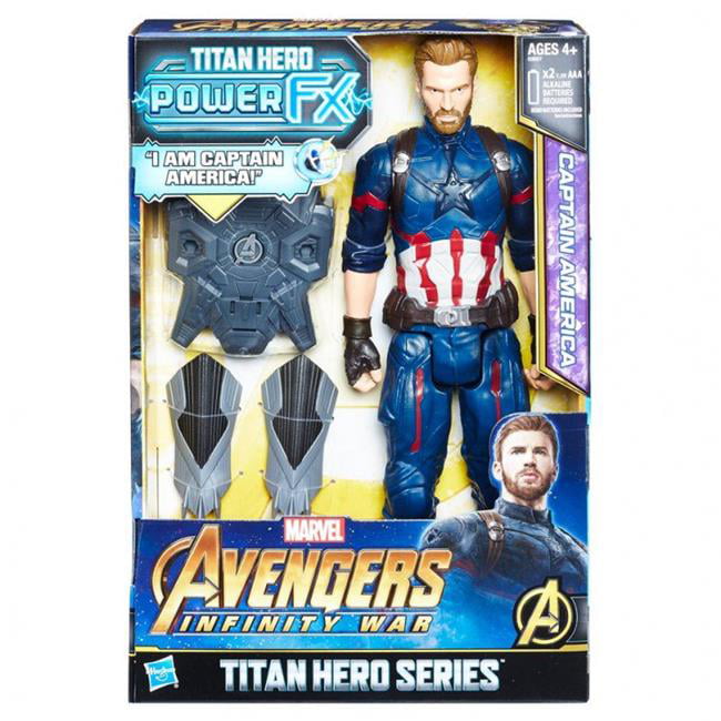 Hasbro Marvel Avengers Titan Hero Power FX Capitán América