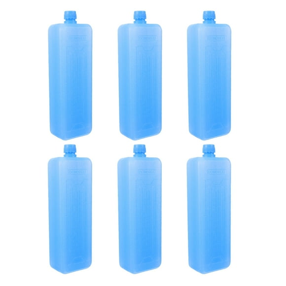 6Pcs Ice Packs For Coolers Freezer Packs Ice Block Cooler Ice Packs Reusable Ice Packs
