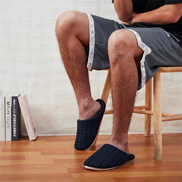 Best warm slippers for men deals