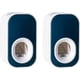 thumbnail image 1 of 2 Pcs Toothpaste Dispenser Wall Mount For Bathroom Puncture Free Automatic Toothpaste Press (blue), 1 of 4