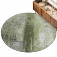 thumbnail image 2 of Round Area Rugs 6Ft, Sage Green Non-Slip Washable Circle Rugs Carpet, Retro Oil Painting Modern Abstract Art Aesthetics Indoor Outdoor Rug Floor Mats Throw Runner for Bedroom Living Room Bathroom, 2 of 8