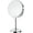 Silver, variant on 8" Large Lighted Makeup Mirror with Brighter Lights, 1X/10X True HD Magnifying Mirror with 3 Color Dimmable Lights, 80 Shadowless LEDs, 360°Swivel Seamless Vanity Mirror, Siliver