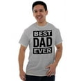 thumbnail image 5 of Cool Best Dad Ever Father's Day Men's Graphic T Shirt Tees Brisco Brands S, 5 of 5