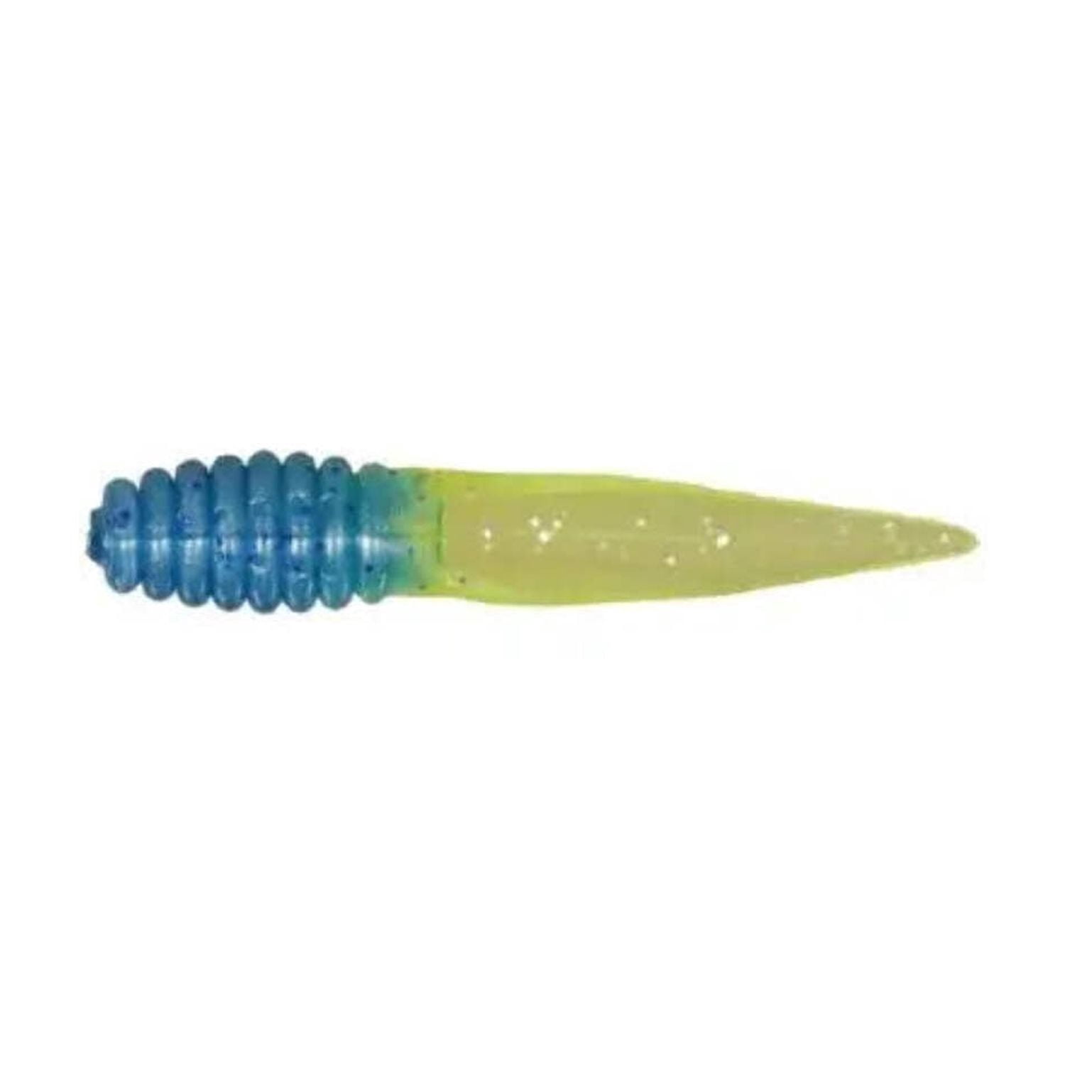 Bobby Garland Slab Slay'r Crappie Baits - Pack Of 12, 2-Inch White/Chartreuse Fishing Lures - View #7