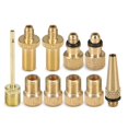thumbnail image 3 of Bike Valve Adapter Set Bike Tire Valve Converter Kit Presta to Dunlop Schrader to Presta Valve Adapter Nozzle Needle Kit, 3 of 5