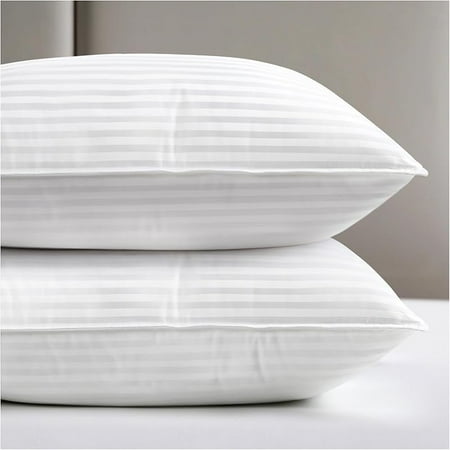 Bed Pillows King Size Set of 2, Hotel Collection, Down Alternative Big Pillow for Back, Stomach or Side Sleepers, Soft-xlk