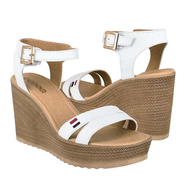 SANDALIAS DAMA STYLO 5508 SIMIPIEL BLANCO