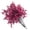 Hot Pink, variant on 1 Single Artificial Gypsophila Stems, Faux Flower Filler Branches, Cosmug Rustic Floral Picks, for Vase Fillers, Indoor Shelves and Farm Table Decor, Red