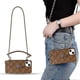 thumbnail image 1 of Funda tipo billetera para iPhone 14 Pro Max, funda tipo bandolera con correa para el cuello, bonita funda tipo cartera con tapa para tarjetas de crédito, funda de silicona suave para niñas, bolso de m, 1 of 5