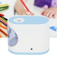 thumbnail image 3 of Cartoon Electric Pencil Sharpener Classroom Cartoon Stationery Auto Stop for Kids Artists, 3 of 7