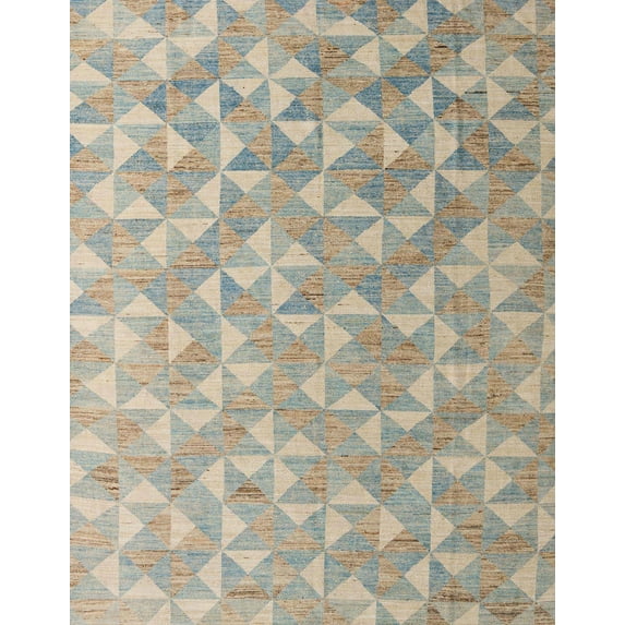 Ahgly Company Machine Washable Indoor Rectangle Abstract Tan Brown Area Rugs, 4' x 6'