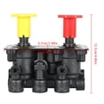 thumbnail image 4 of munirater MV3 Dash Control Brake Valve 800516/065167/065697 Trailer Parking Brake Replacement for Truck, 4 of 6