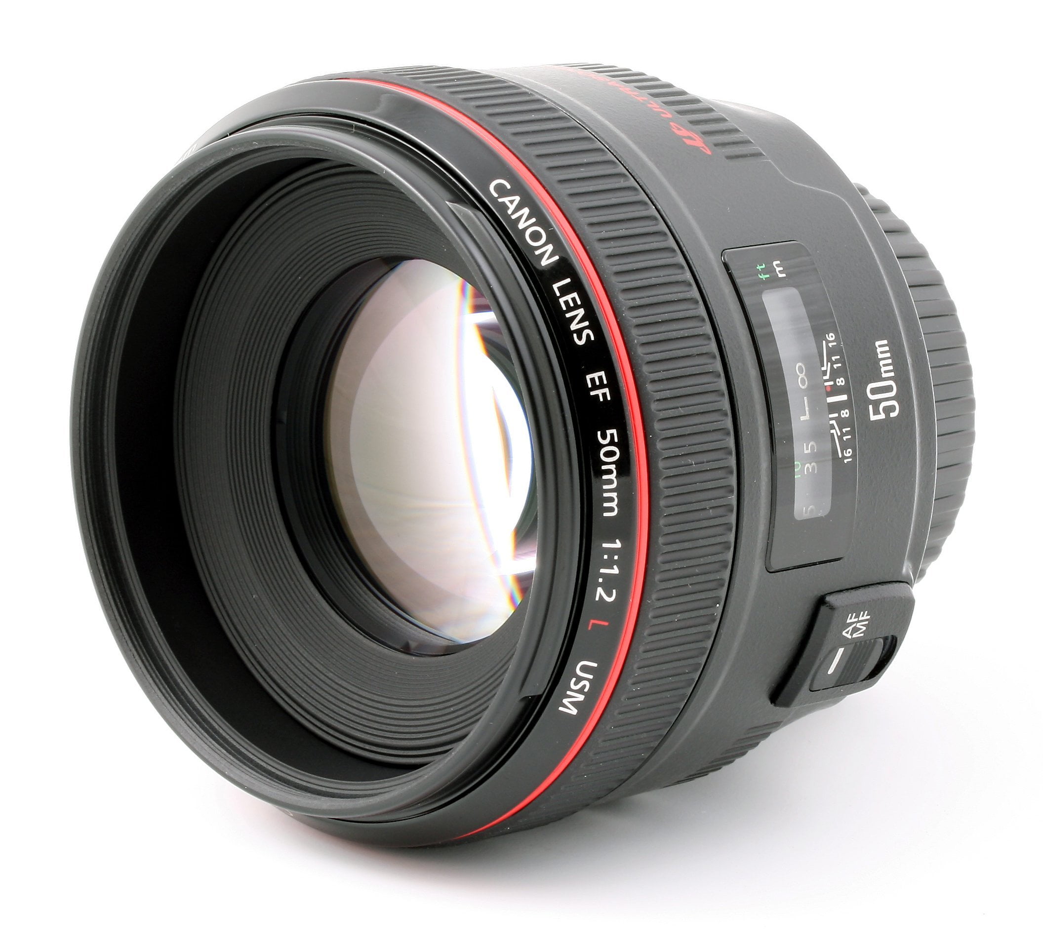 International Version No Warranty Canon EF 50mm f/1.2L USM Ultra-Fast Standard AutoFocus Lens 