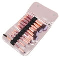 thumbnail image 1 of SHINYPASING 1Set Portable Pink Rhinestone Makeup Brush Set Artificial Fiber Cosmetics Tool, 1 of 6
