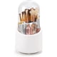 thumbnail image 1 of Organizador de Brochas de Maquillaje con Tapa Giratorio, Resistente Al Polvo (Blanco), 1 of 4