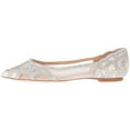 thumbnail image 2 of Badgley Mischka Gigi Ivory Satin/Suede/Mesh, 2 of 5