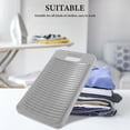 thumbnail image 4 of UPGRATOR Clothes Washboard Grey PP Laundry Washboard for Adults 1Set, 4 of 7
