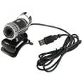 thumbnail image 1 of Cámara web de computadora con rotación de 360 ​​grados que absorbe el sonido, enfoque automático, cámara para computadora portátil, herramienta de video de escritorio Jumpingount EL4500-00B, 1 of 2