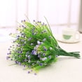 thumbnail image 5 of Viworld Baby's Breath Artificial Flowers 6 Bundles Fake Flowers Filler Greenery Shrubs Grass Bushes Artificial Plants for Home Decor Indoor Outside House Garden Office Wedding Decor (Purple), 5 of 6