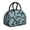 Paisley and Damask, variant on Paisley and Floral Black Pattern Insulated Lunch Bag,Leakproof Large Capacity Lunch Box for Work,Picnic or Travel,11.4 X 6.7 X 8.3 Inches