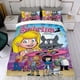 thumbnail image 4 of Sabrina: La Serie Animada Conjunto de sábanas temático, trío de piezas, cómodo y amigable con la piel, diseño único, regalo de decoración para el hogar para familiares, amigos y fans,173cm *218cm, 4 of 6