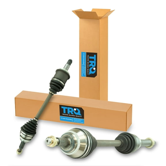 TRQ Front CV Axle Shaft Assembly Pair for 04-10 Toyota Sienna Van FWD New CSA82600