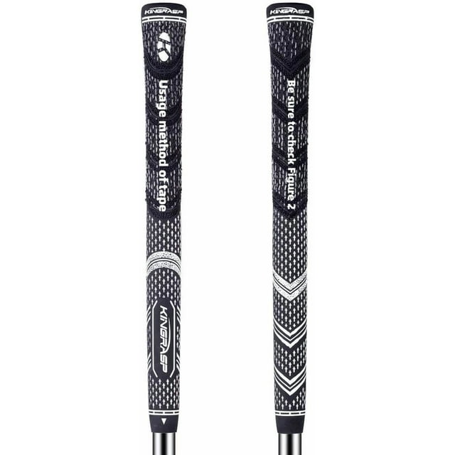 czcpp-Premium Poignées Hybrides de Golf (13 Pack) - Poignées de Club de Golf en Caoutchouc Haute Traction avec Retour de Retour Amélioré / Inclut 13 Poignées + 15 Bandes + 1 Aimant en Caoutchouc / Kit de Remplacement Tout-en-un pour Golf