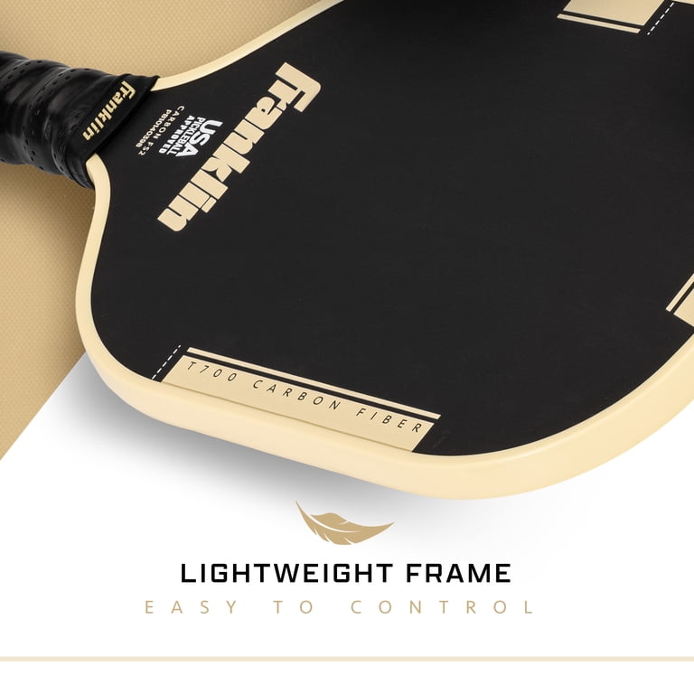 Franklin Sports Pickleball Paddle - Advanced Carbon Fiber Paddle