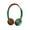 Retro Green, variant on Somic LightSound F1 Retro Headphones, Wireless Bluetooth with Noise Cancelling, Vintage Style for Small Head & Molard Fashion