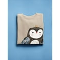 thumbnail image 3 of Crowned Critter I Sweatshirt Women -Victoria Borges Designs, Female 3X-Large, 3 of 4