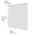 thumbnail image 3 of Chicology 32"W X 72"H View-tiful Chantilly White Cordless Polyester Roller Shades – Solar UV Protection, Safe for Kids & Pets, 3 of 7