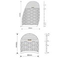 thumbnail image 3 of 1 Par Plantillas Medias de Zapatos Pegamento de Suela de Calzado Antepiés y Talones 52B + 62B Sunnimix Pegamento para zapatos en suelas, 3 of 8