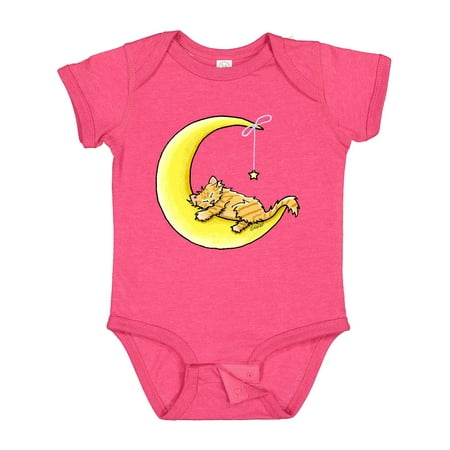 

Inktastic Tabby Kitty Lunar Love Gift Baby Boy or Baby Girl Bodysuit