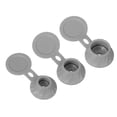 thumbnail image 1 of Uxcell 3Pcs Tapas para vaciar botellas 3 tamaños para botellas de champú, kit de tapas para voltear en la ducha para geles de ducha, lociones, champús y condimentos de cocina, gris, 1 of 7