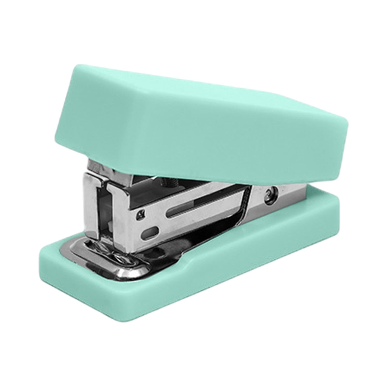 Macaron Color 12 Small Stapler Office Effortless Binding Mini Stapler Student Portable Stapler