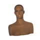 thumbnail image 5 of Cabeza de maniquí femenina realista, cabeza de maniquí de PVC, soporte para peluca multiusos, soporte para exhibición de peluca con hombro para sombre, 5 of 7