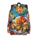 thumbnail image 2 of Disketp Vibrant Picnic Food Spread Mochila Escolar de Gran Capacidad y Peso Ligero, Mochila de Viaje Ideal para Escuela, Trabajo y Uso Diario, Cómoda y con Estilo, 2 of 8