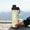 thumbnail image 7 of Balery Lemon Potatoes Pattern 18oz Sports Insulated Kettle Stainless Steel Sports Insulated Kettle Leak-proof Water Bottle For Running Hiking Cycling Climbing Water Bottle, 7 of 7