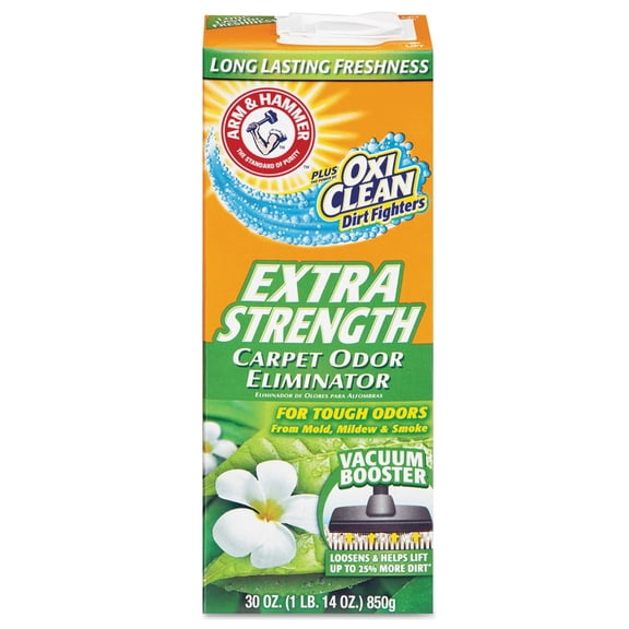 Arm & Hammer Extra Strength Odor Eliminator for Carpet and Room, 30 Oz (Pack of 6) CA1