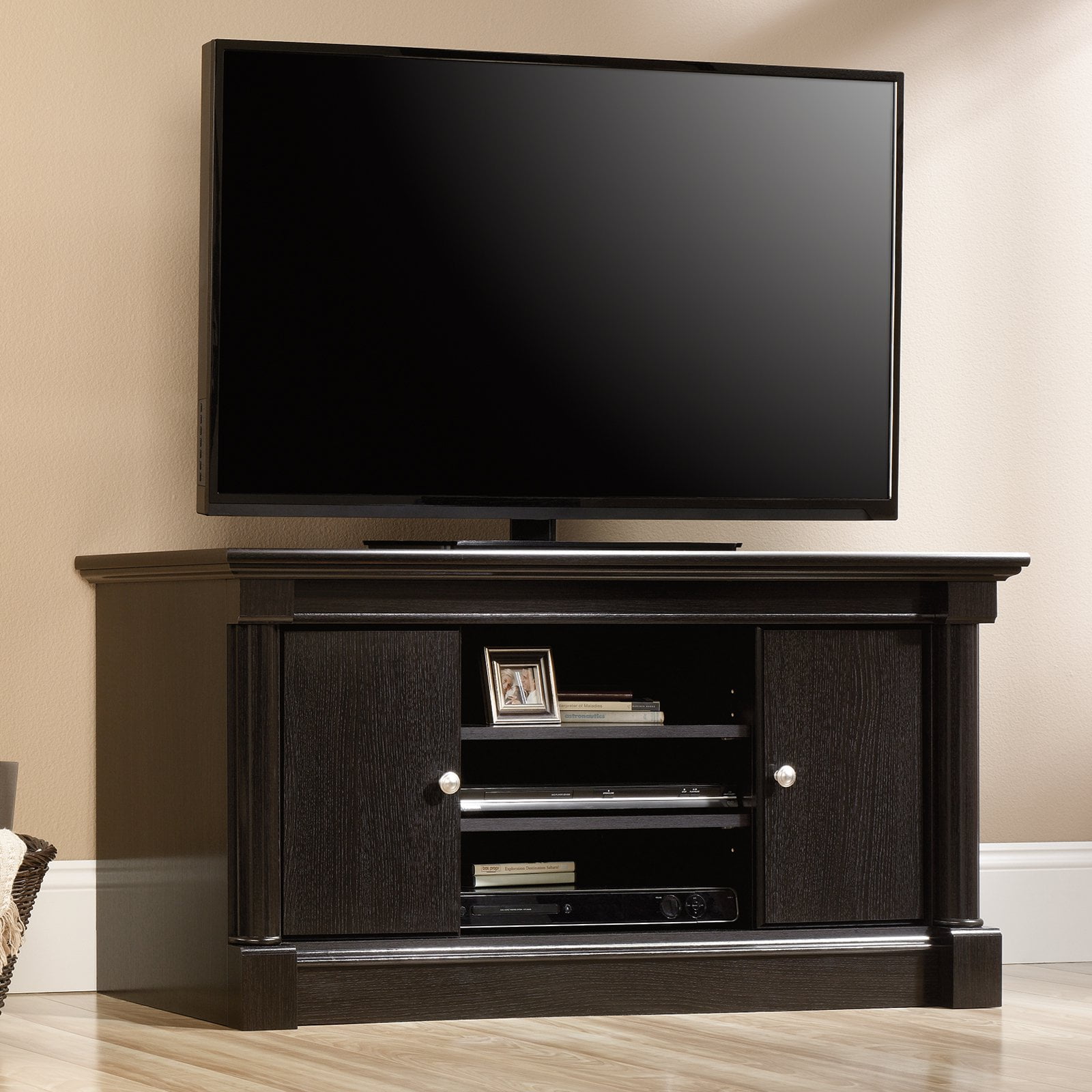Sauder Palladia 47 In Tv Stand Wind Oak Com