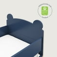 thumbnail image 6 of Storkcraft Teddy Bear Toddler Bed, Midnight Blue with Driftwood, 6 of 14