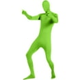 thumbnail image 2 of Wyobmus Men's and Women's Full Body Zentai Bodysuit Stretchy Face Cover Long Sleeve Zentai Jumpsuit Halloween Dress Up Party Performance Unitard Body Suit D-Green, 2 of 7
