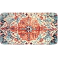 thumbnail image 4 of Kitchen Mats for Floor Set of 2 Pieces Bohemian Floral Medallion Country Vintage Kitchen Rugs and Mats Non Skid Washable Kitchen Floor Mat(17" Wx30 L+17" Wx 47" L), 4 of 6