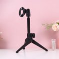 thumbnail image 3 of KAKOWELY Support de Microphone Réglable Triangle pour Bureau Ancre Musicale (Motif Plastique Noir), 8.07x"X2.76"X1.77 Pouces, 3 of 4
