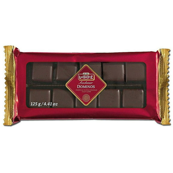 Lambertz Dominos Covered in Dark Chocolate - 125 g