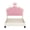 White, variant on Twin size Upholstered Princess Bed With Crown Headboard,Twin Size Platform Bed with Headboard and Footboard,Cream Pink(Old SKU:WF303336AAH)