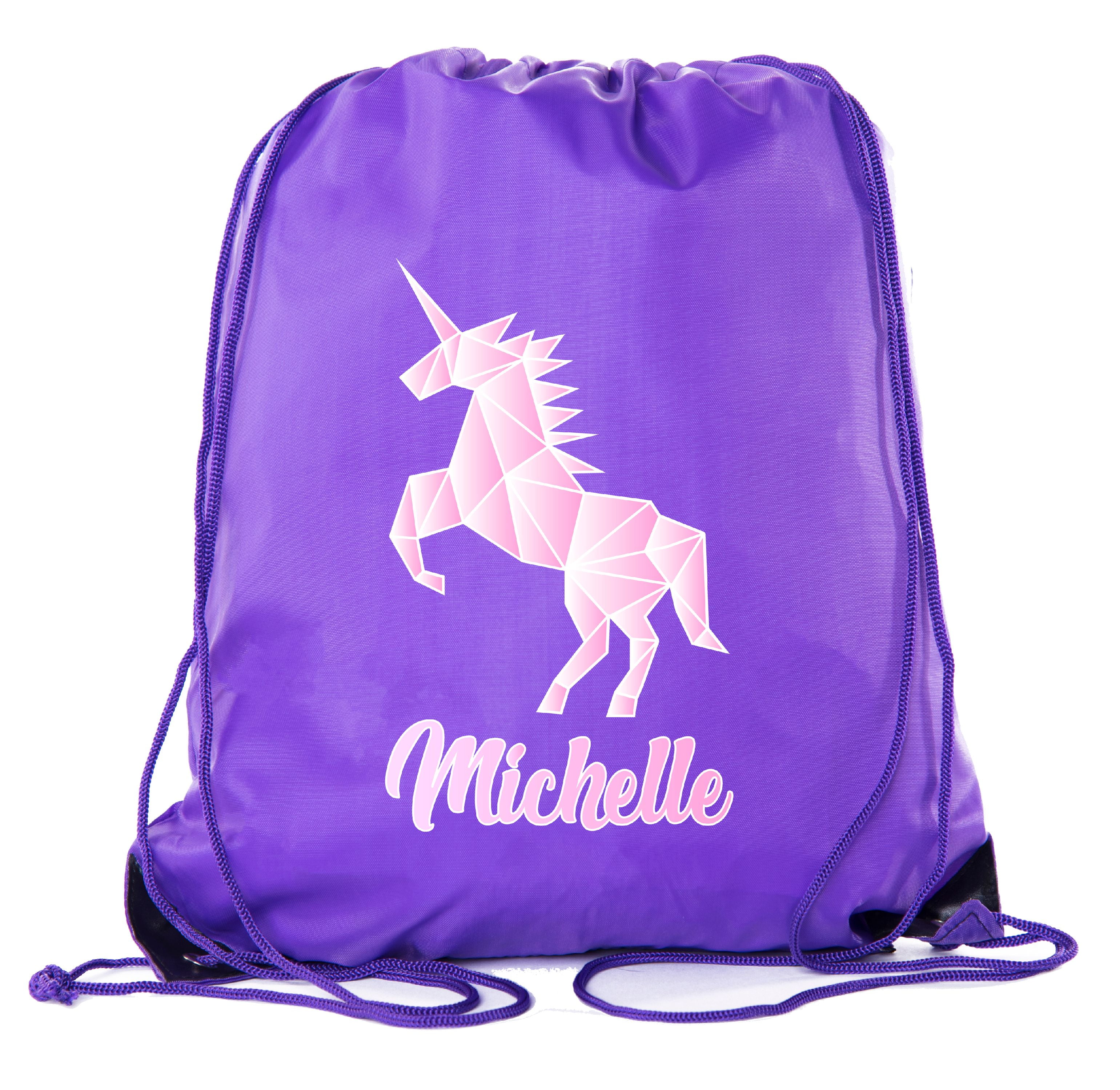 Unicorn Drawstring Bags Unicorn Treat Bags for Birthday Gift Bags